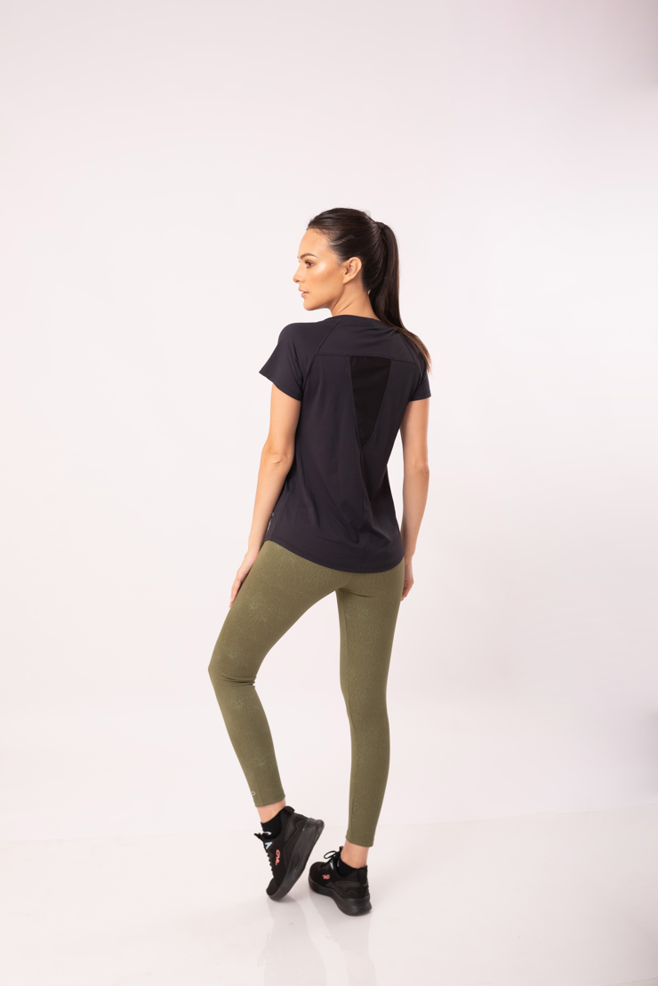 Legging sales verde musgo